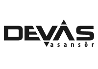 devas Logo siyah
